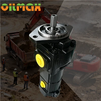 333/W2430 JCB ট্রিপল হাইড্রোলিক পাম্প 21 + 12 + 12 CC/REV
