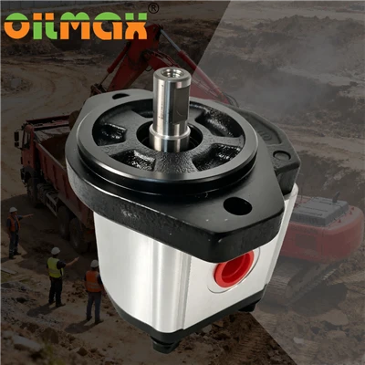 হাইড্রোলিক গিয়ার পাম্প CI58K-A02-069L 5/8" কীড স্প্লাইন ইঞ্চি SAE A-2 বোল্ট 2-10 GPM আউটলেট পোর্ট SAE 10 ইনলেট পোর্ট SAE 12 4350 PSI এর জন্য ফিট করে
